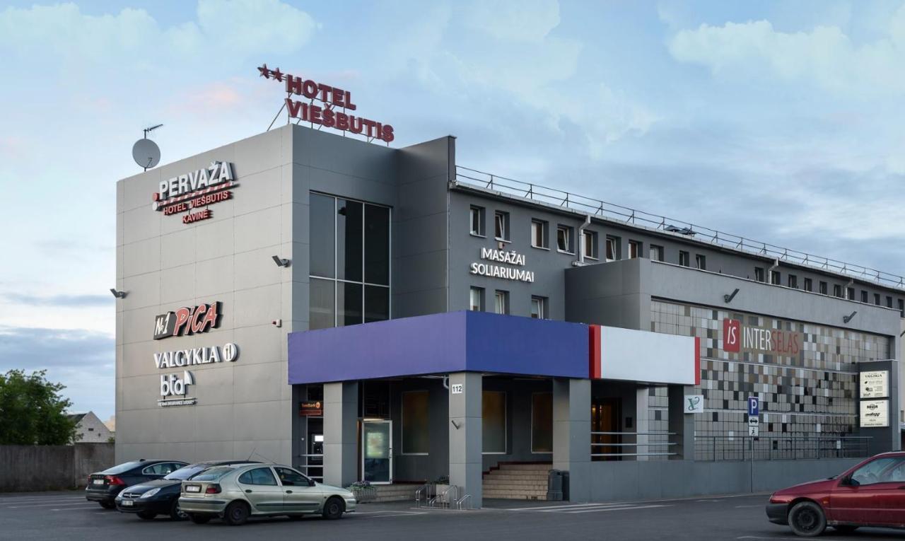 Pervaza Hotel Panevėžys Kültér fotó